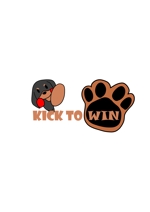 HIYAYAKKO (umanomono)さんのキックボクシングジム kick  to WIN のロゴへの提案