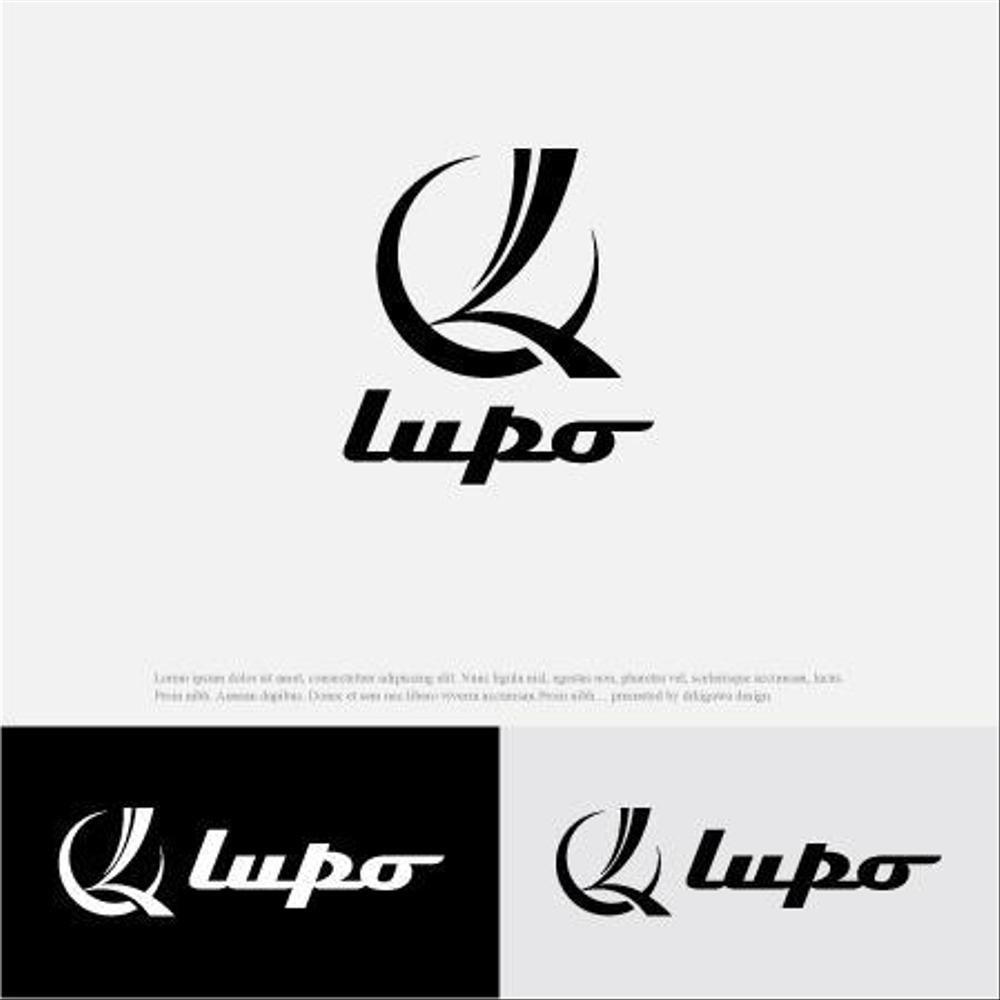 メンズインナー新ブランド　「lupo」　のブランドロゴ