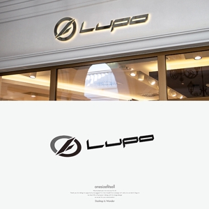 onesize fit’s all (onesizefitsall)さんのメンズインナー新ブランド　「lupo」　のブランドロゴへの提案