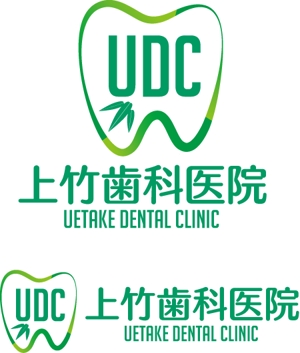 CF-Design (kuma-boo)さんの「上竹歯科医院　UETAKE DENTAL CLINIC」のロゴ作成への提案