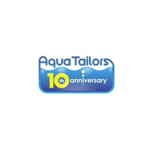 mochi (mochizuki)さんの「Aqua Tailors　 10th anniversary」のロゴ作成への提案