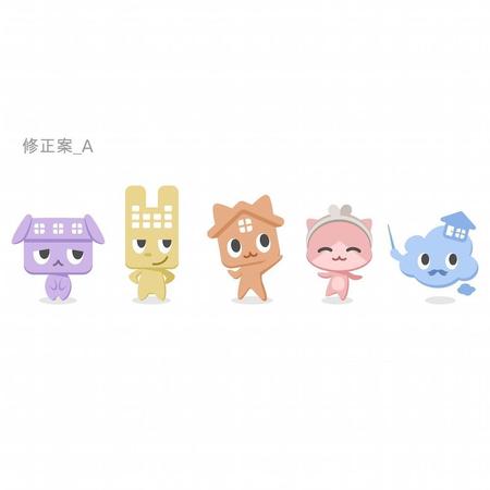 umenosuke (umenosuke)さんの不動産投資サイトのキャラクターデザイン（5体）への提案