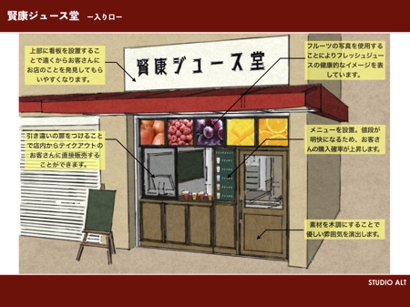 0sawaさんの事例 実績 提案 飲食店 外観 と 内装 程度 のデザイン募集 Takahisa03 クラウドソーシング ランサーズ