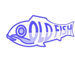 小田　一郎 (ichannel16)さんの古着ネットショップ「old fish.」のロゴへの提案