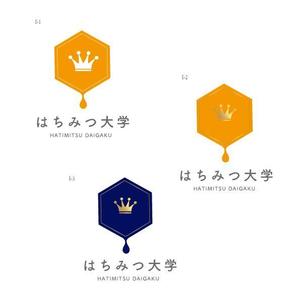 marukei (marukei)さんのはちみつやミツバチに関するサイト「はちみつ大学」作成に伴うロゴへの提案