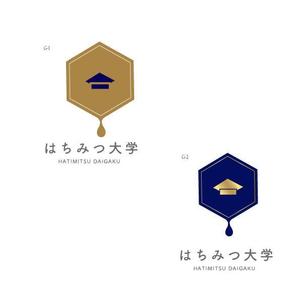 marukei (marukei)さんのはちみつやミツバチに関するサイト「はちみつ大学」作成に伴うロゴへの提案