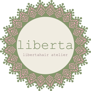 (株)ウエブマトリックス (webmatrix)さんの美容室「liberta」のロゴ作成への提案