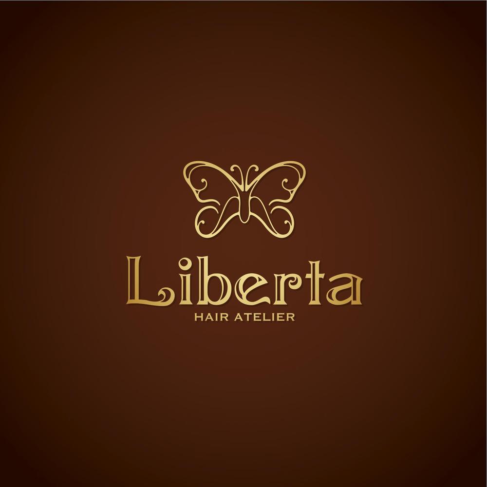 美容室「liberta」のロゴ作成