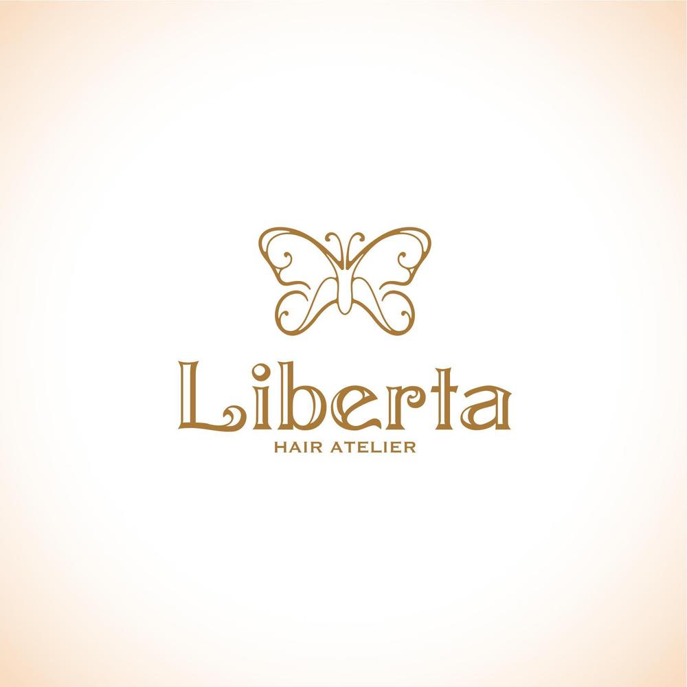 美容室「liberta」のロゴ作成