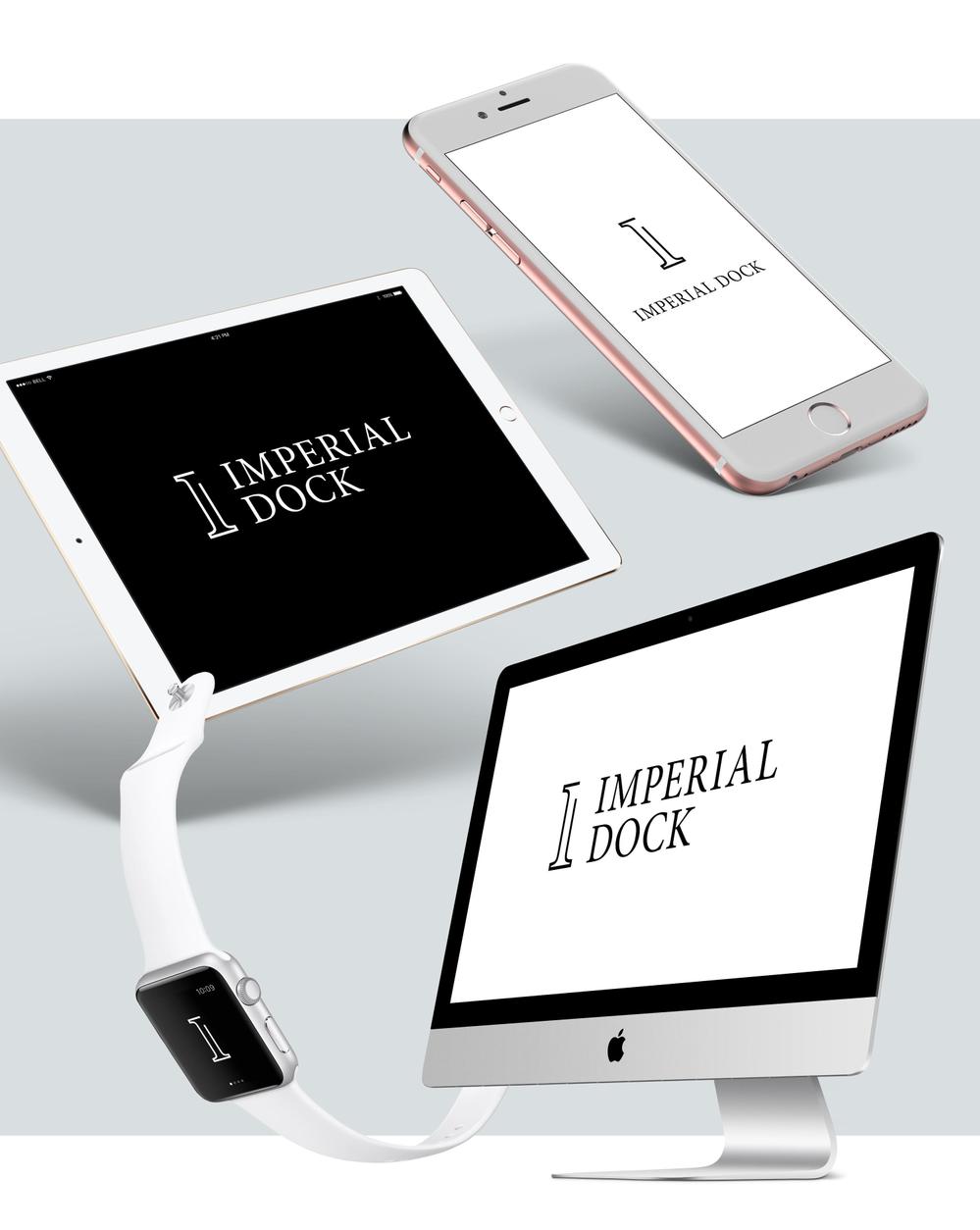 会員制高級検診サービス「IMPERIAL DOCK」のロゴ