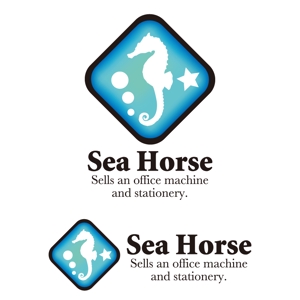 CHANA DESIGN (Chana)さんの「Sea Horse」のロゴ作成への提案