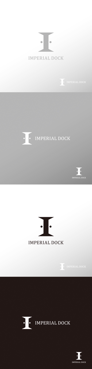 doremi (doremidesign)さんの会員制高級検診サービス「IMPERIAL DOCK」のロゴへの提案