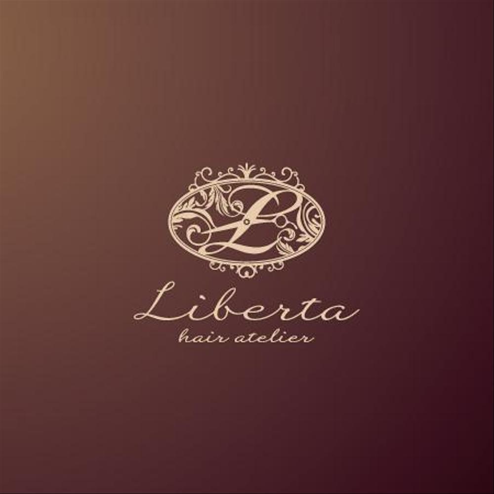 美容室「liberta」のロゴ作成