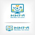 オーキ・ミワ (duckblue)さんの子供向けプログラミングスクール「プログラミングのわくわくテックスクール」のロゴへの提案