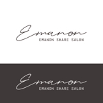 twoway (twoway)さんの美容室「EMANON」エマノンのHPや広告で使用するロゴ〈集客サイト用ロゴ〉への提案