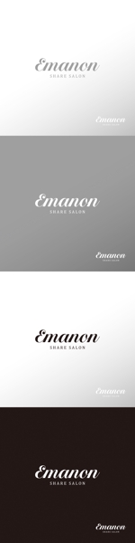 doremi (doremidesign)さんの美容室「EMANON」エマノンのHPや広告で使用するロゴ〈集客サイト用ロゴ〉への提案
