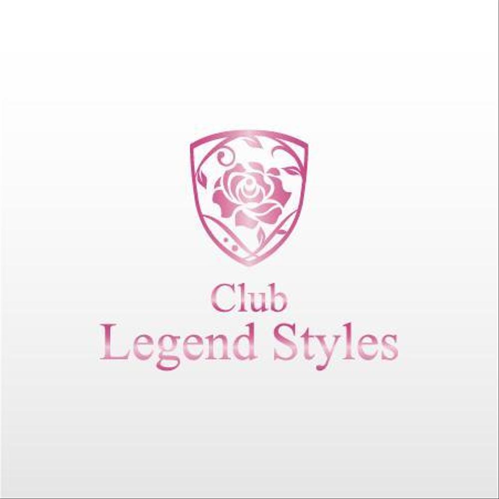 「Club Legend Styles」のロゴ作成