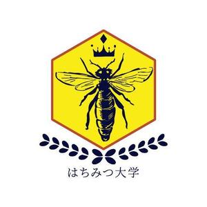 Pineco ()さんのはちみつやミツバチに関するサイト「はちみつ大学」作成に伴うロゴへの提案