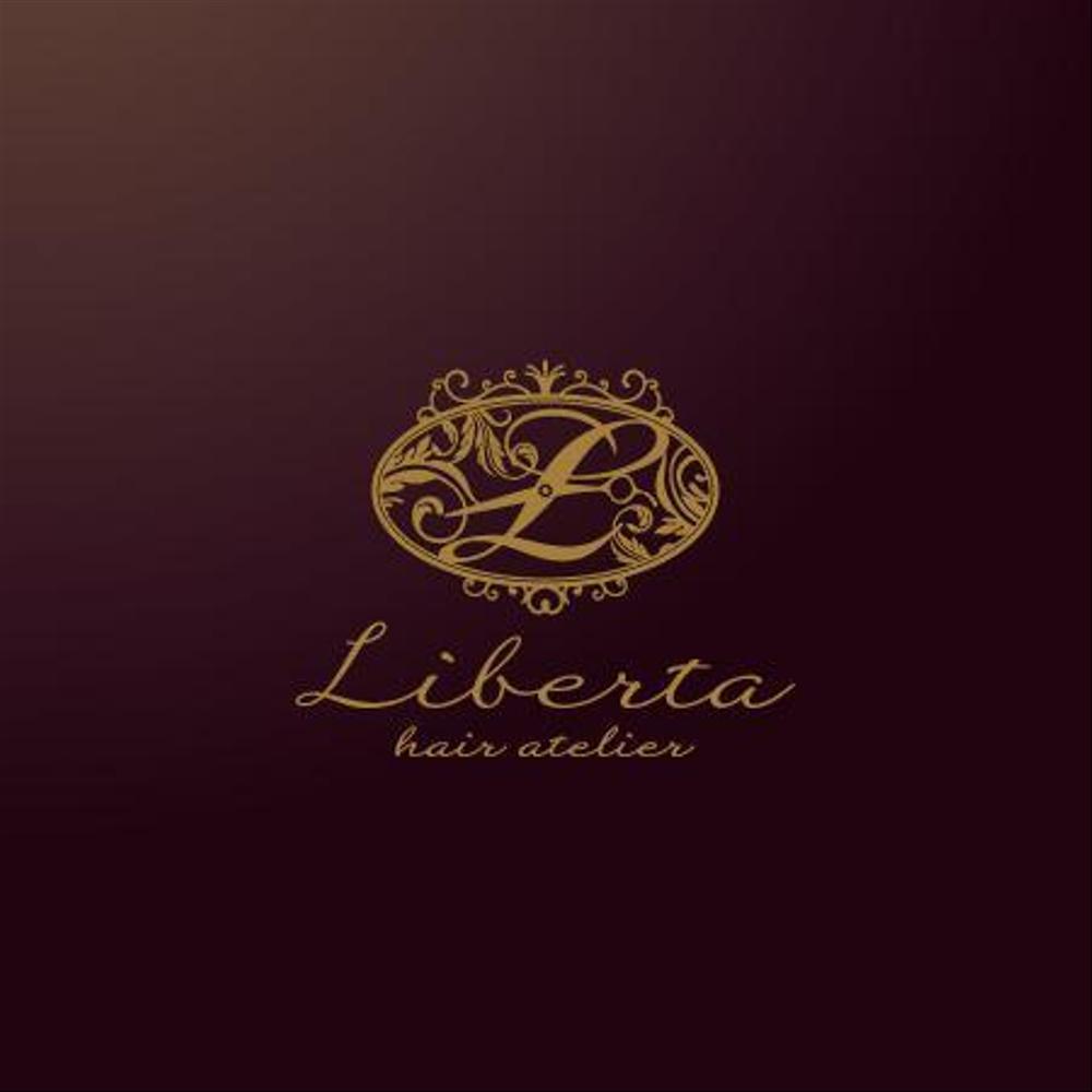 美容室「liberta」のロゴ作成