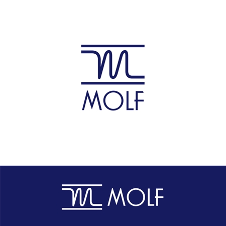 Yotsuba (yotsaba-1)さんのメンズファッションブランド「MOLF」のロゴへの提案