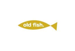 to_001 (to_001)さんの古着ネットショップ「old fish.」のロゴへの提案