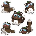 株式会社ラマブレイン (llamabrain)さんのたぬきをモチーフにしたデザインへの提案