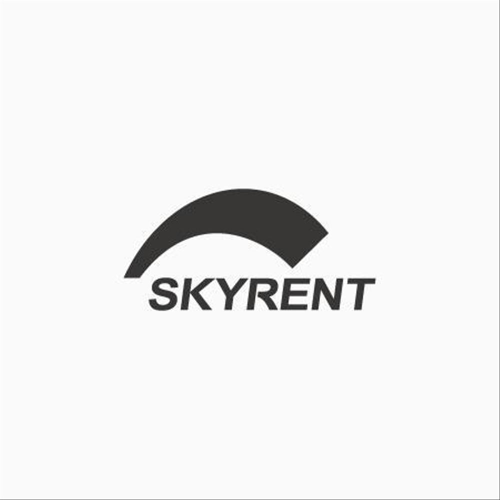 「Sky Rent」のロゴ作成