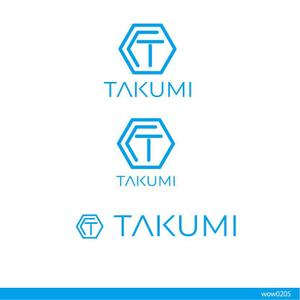 wow0205 (wow0205)さんの水道設備屋  TAKUMI設備のロゴ制作 名刺や制服に入れたいです！への提案