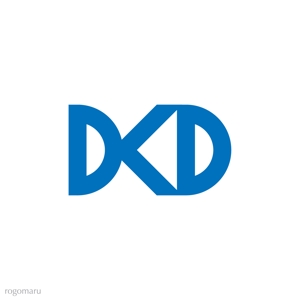 ロゴ研究所 (rogomaru)さんの「DKD」のロゴ作成への提案