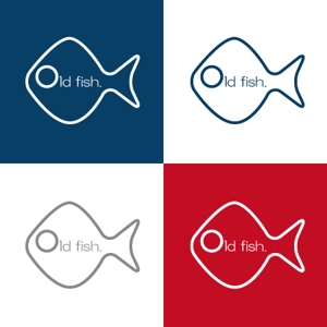 一般社団法人ビーコムサポート  (challenge-osaka)さんの古着ネットショップ「old fish.」のロゴへの提案
