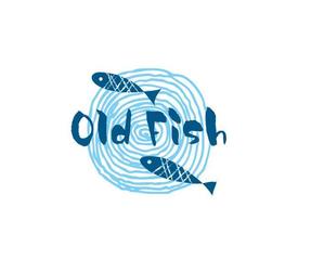 福田　千鶴子 (chii1618)さんの古着ネットショップ「old fish.」のロゴへの提案