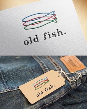 s m d s (smds)さんの古着ネットショップ「old fish.」のロゴへの提案