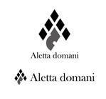 長谷川映路 (eiji_hasegawa)さんの本革製品（バッグ、財布など）のブランド『Aletta domani』のロゴ（商標登録予定なし）への提案