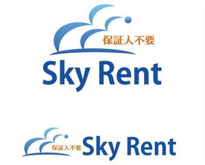 sametさんの「Sky Rent」のロゴ作成への提案