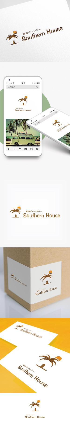 kino (labokino)さんの南国ダイニングバー「Southern House」のロゴへの提案