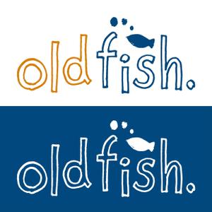 yama_design (yamashitadesign)さんの古着ネットショップ「old fish.」のロゴへの提案