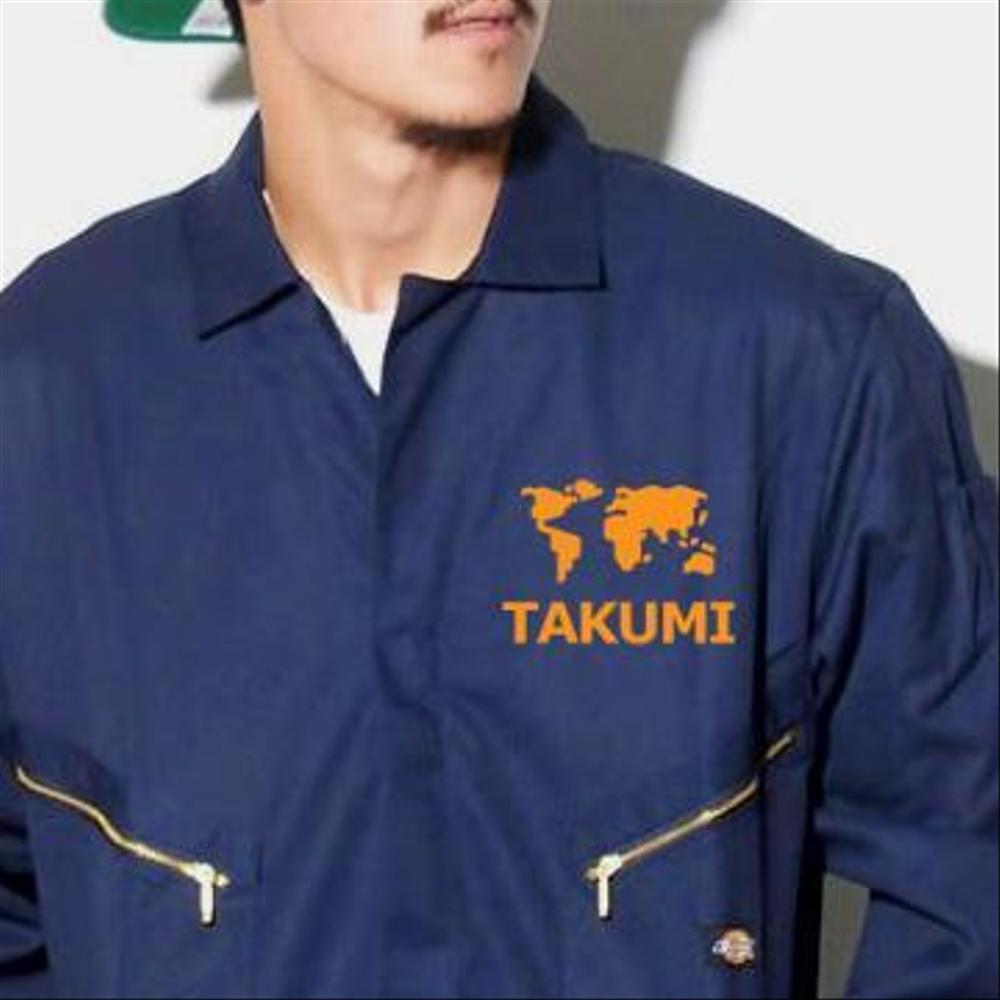 水道設備屋  TAKUMI設備のロゴ制作 名刺や制服に入れたいです！