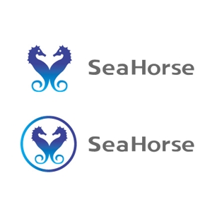 angie design (angie)さんの「Sea Horse」のロゴ作成への提案