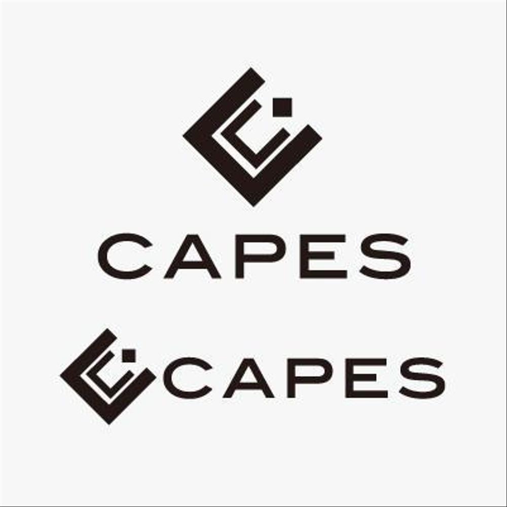 「Capes」のロゴ作成(商標登録なし）