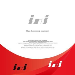 ヤマグチ　ヨシヒロ (yama19820909)さんの美容室オリジナルシャンプー「ini」のロゴへの提案