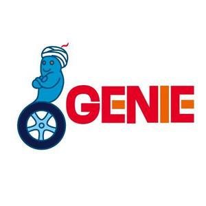 11(ONEONE) (oka-yu)さんの「「ＧＥＮＩＥ」」のロゴ作成への提案