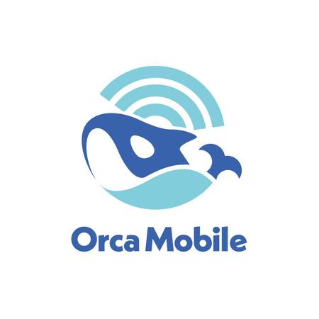 よこい (hopex0u0x)さんの携帯電話「オルカモバイル（Orca Mobile）」ロゴ制作への提案