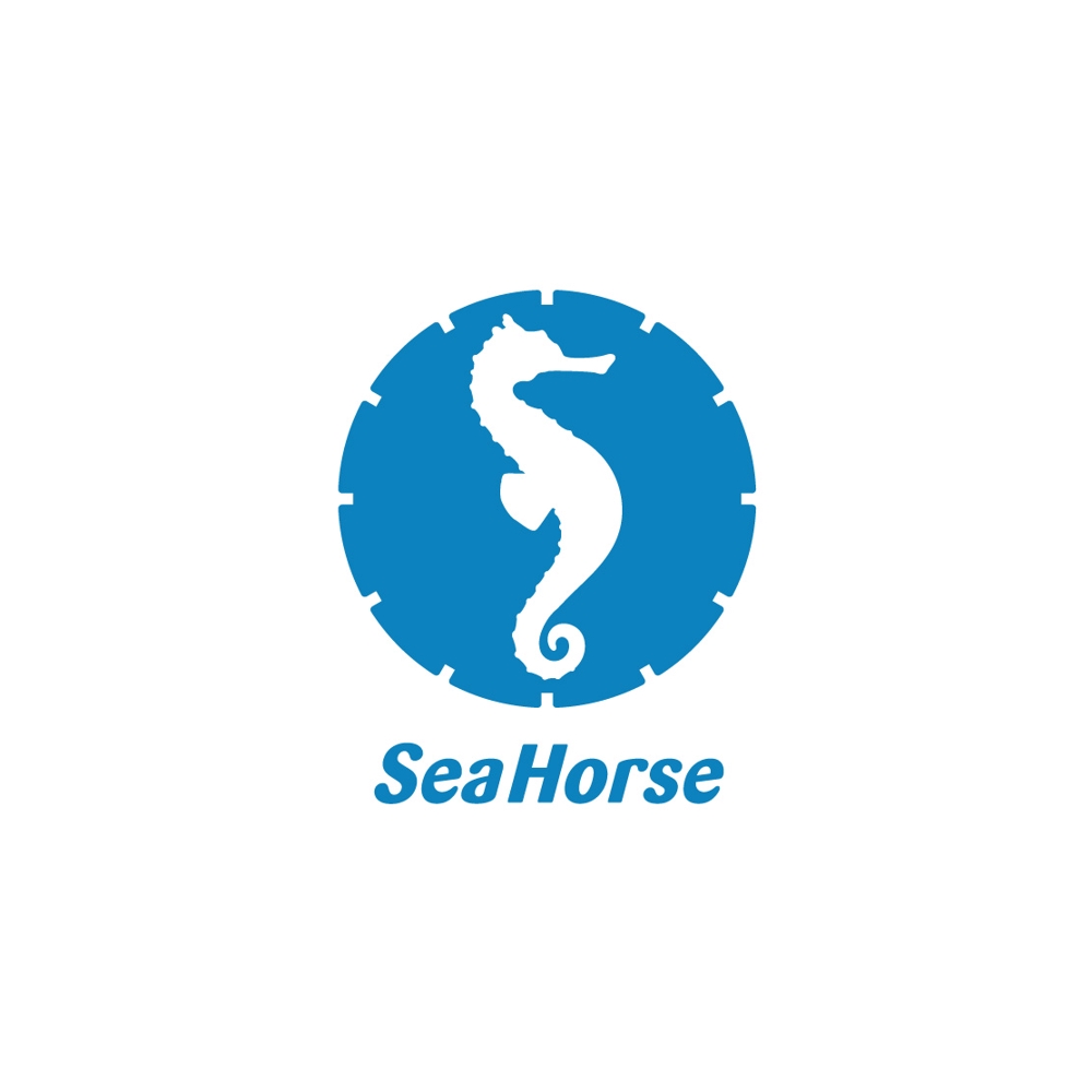 「Sea Horse」のロゴ作成