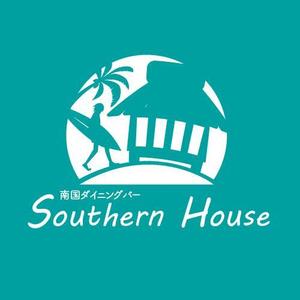 DARUMA ()さんの南国ダイニングバー「Southern House」のロゴへの提案