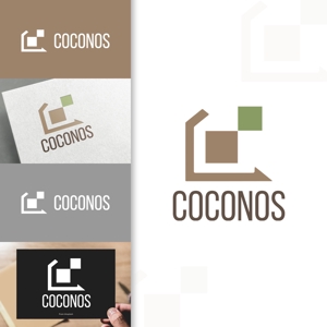 charisabse ()さんのコンセプト住宅「Coconos（ココノス）」のロゴデザインへの提案