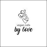 queuecat (queuecat)さんのビーガンカフェ「by love」のロゴ制作への提案
