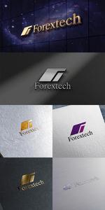 lightworker (lightworker)さんのFXのツール紹介サイト「Forextech」のロゴへの提案