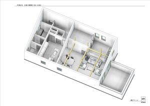 ddinamura (ddinamura)さんの【簡単・図面あり】戸建住宅　手書き風間取り図への修正への提案