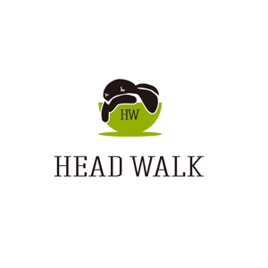 creyonさんの娯楽系の雑貨販売会社「HEAD WALK」のロゴへの提案
