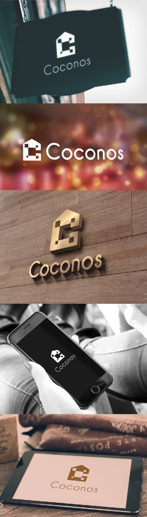 k_31 (katsu31)さんのコンセプト住宅「Coconos（ココノス）」のロゴデザインへの提案
